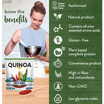 Happy Andes Tri-Color Organic Quinoa for Healthy Meals