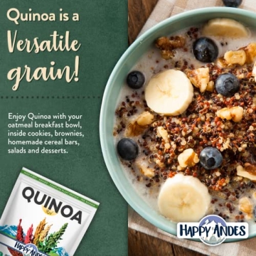 Happy Andes Tri-Color Organic Quinoa for Healthy Meals