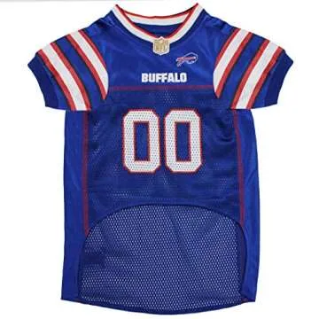 Stylish NFL Buffalo Bills Dog Jersey for Pets