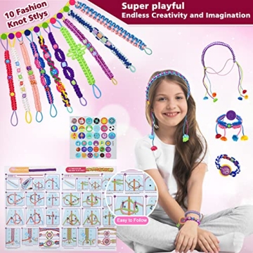 Best Friendship Bracelet Making Kit for Kids 6-12