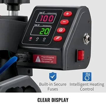 VEVOR 5 in 1 Heat Press Machine for T-Shirts and More