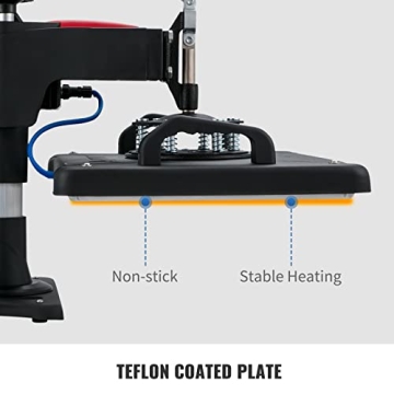 VEVOR 5 in 1 Heat Press Machine for T-Shirts and More