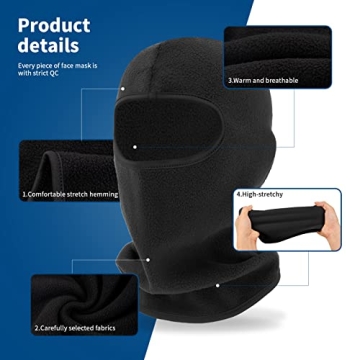 YesLife Ski Mask for Ultimate Cold Weather Protection