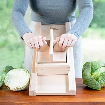 Raw Rutes Wooden Cabbage Shredder - Slicer Made in Europe!