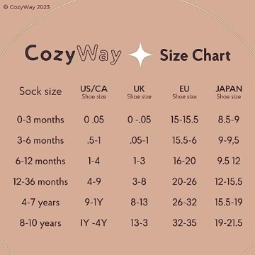 Buy CozyWay Non-Slip Grip Toddler Socks 12 Pack for Boys