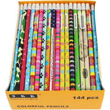 SKKSTATIONERY Assorted Colorful Pencils for Creative Art