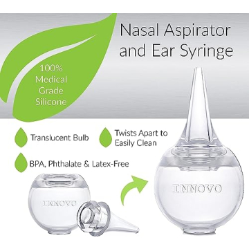 Innovo Silicone Twister Bulb Ear Syringe & Nasal Aspirator