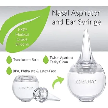 Innovo Silicone Twister Bulb Ear Syringe & Nasal Aspirator