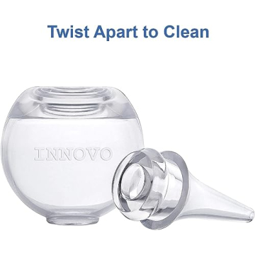 Innovo Silicone Twister Bulb Ear Syringe & Nasal Aspirator