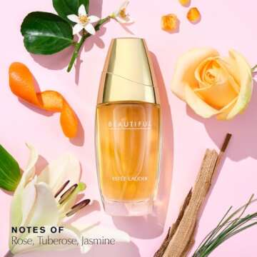 Estée Lauder Beautiful Eau de Parfum Spray with Notes of Rose, Lily, Tuberose & Orange Flower | Wom...