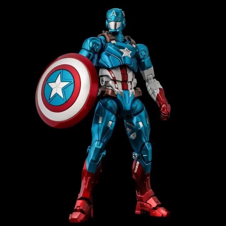 Captain America Fighting Armor Figure - Marvel Collectible