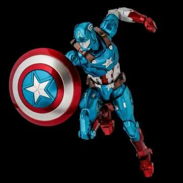 Captain America Fighting Armor Figure - Marvel Collectible
