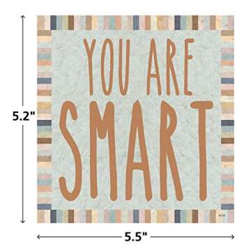 Teacher Created Resources Everyone is Welcome Positive Affirmations Accents, Pack of 30