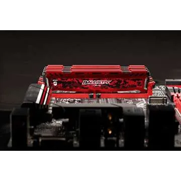 Crucial Ballistix Sport LT 2666 MHz DDR4 DRAM Desktop Gaming Memory Single 8GB CL16 BLS8G4D26BFSE (Red)