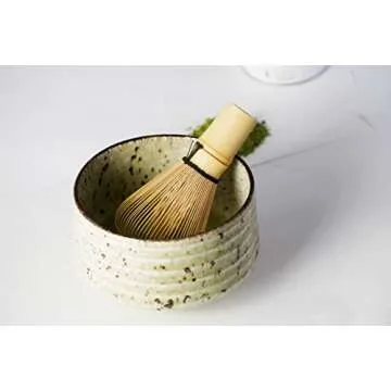 KIMIKURA Matcha Tea bowl Chawan [Warm green] Japanese Mino-yaki Made in JAPAN | Japanese Tea
