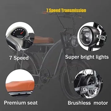 Lanshanchu 2000W Dual Motor All-Terrain Electric Cargo Bike