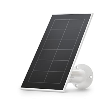 Arlo Solar Panel Charger (2021) - Weather Resistant, Easy Install for Arlo Cameras