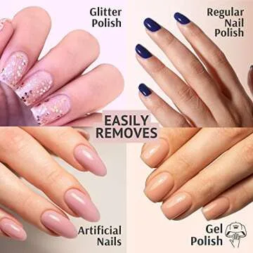 Pronto Acetone Gel Polish Remover - Fast & Gentle Nail Removal