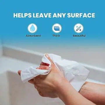 Perfect Stix White MultiFold Paper Towels Pack of 2 - 500 Count