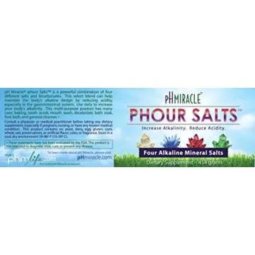 pHour Salts - Alkalizing Health Supplement Powder