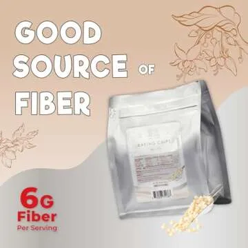 ChocZero White Chocolate Chips - Sugar Free, Low Carb, Keto Friendly, Gluten Free - 20 Ounce Bulk Bag for Baking Keto Diet Cookies and Dessert