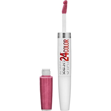 Maybelline Super Stay 24, 2-Step Liquid Lipstick Makeup, Long Lasting Highly Pigmented Color with Mo...