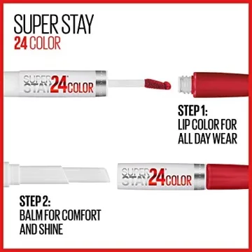 Maybelline 24 Hour Liquid Lipstick, Long Lasting Color & Balm