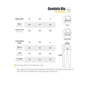 Gondola Blu Yoga Workout Outfit 2 Piece for Women, Seamless Tracksuit Ribbed Crop Tank Sport Bra With High Waist Shorts, Blue