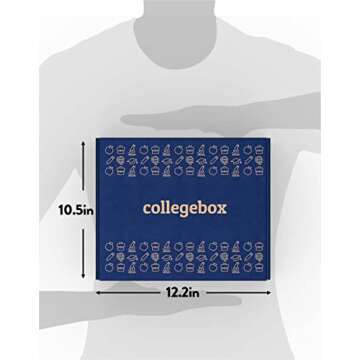 COLLEGEBOX Snack Box 50 Count Variety Care Package Gift