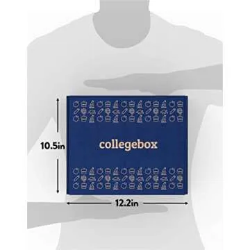 COLLEGEBOX Snack Box 50 Count Variety Care Package Gift