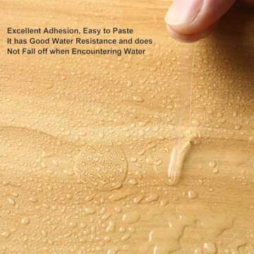 JANYUN Double Sided Sticky Dots Stickers Removable Round Putty Clear Sticky Tack No Trace Sticky Putty Waterproof Small Stickers for Festival Decoration (20mm, Clear, 280)