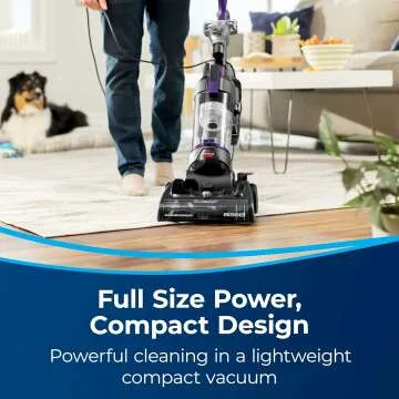 Compact Turbo Upright Vacuum for Small Spaces