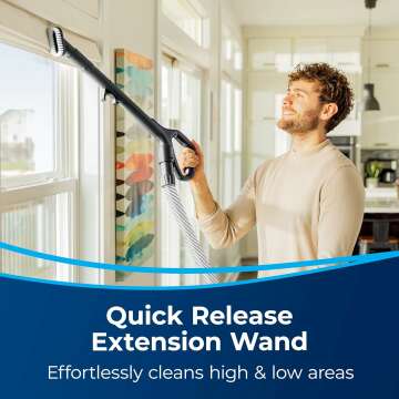 Compact Turbo Upright Vacuum for Small Spaces