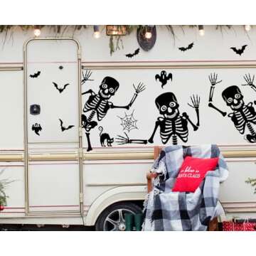 Halloween Magnet Stickers Set - 27Pcs for Every Decor Needs