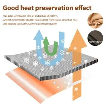 WILDROOMS Women's Warm Thermal Tights for Winter