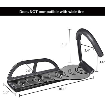 DIRZA Bike Rack - Heavy Duty Vertical Garage Storage