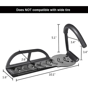 DIRZA Bike Rack - Heavy Duty Vertical Garage Storage