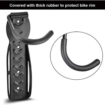 DIRZA Bike Rack - Heavy Duty Vertical Garage Storage