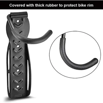 DIRZA Bike Rack - Heavy Duty Vertical Garage Storage