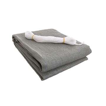 SHOWIN Balcony Privacy Screen Cover with UV Protection