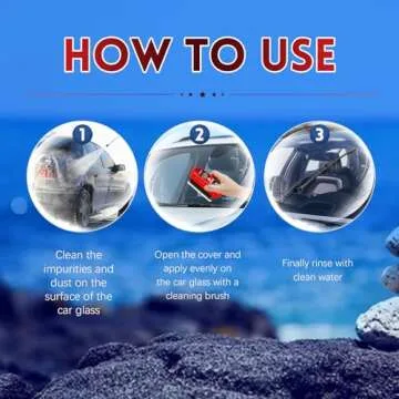 Effective CAPEDIEM Automotive Oil Film Cleaning Brush