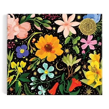 Galison Intergalactic Flora 1000 Piece Puzzle - Gift Worthy