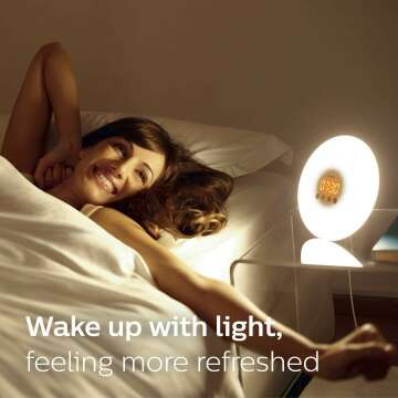 Philips SmartSleep Alarm Clock with Sunrise Simulation