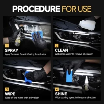 Professional Headlight Restoration Kit for Clear Vision