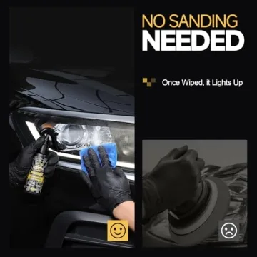 Professional Headlight Restoration Kit for Clear Vision