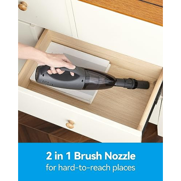 Brigii Pet Hair Vacuum with Cordless Convenience and Power