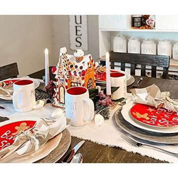 Beige Dinner Napkins Set of 6 - 100% Cotton, Stylish & Reusable