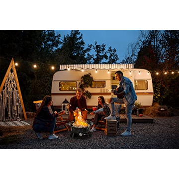 Portable Smokeless Fire Pit for Camping & Outdoor Living