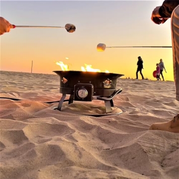 Portable Smokeless Fire Pit for Camping & Outdoor Living