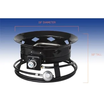 Portable Smokeless Fire Pit for Camping & Outdoor Living